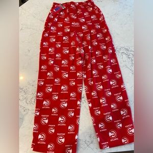 Boys NBA Hawks Flannel Pajama Pants, Size 12/14/Large